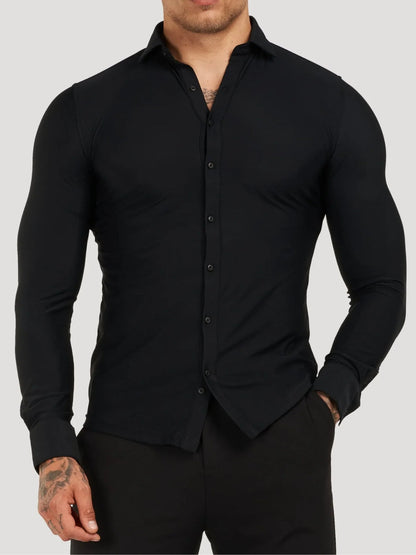 CAMISA STRETCH SIN PLANCHA