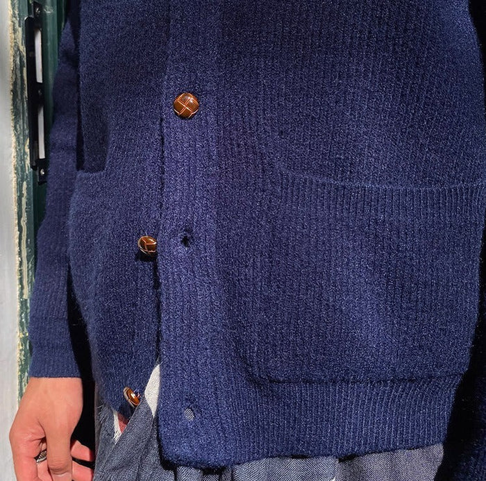 Cárdigan de punto con cuello chal de Bond Street