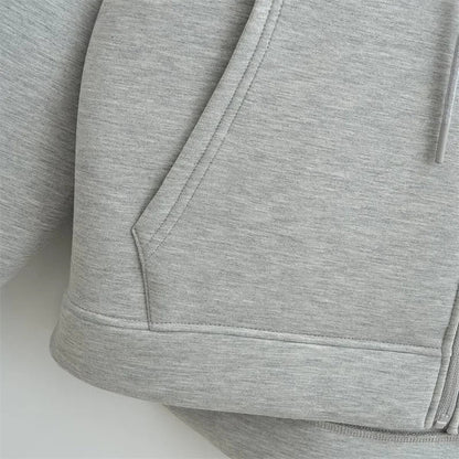 Zoé | Sweat à capuche zippé oversize
