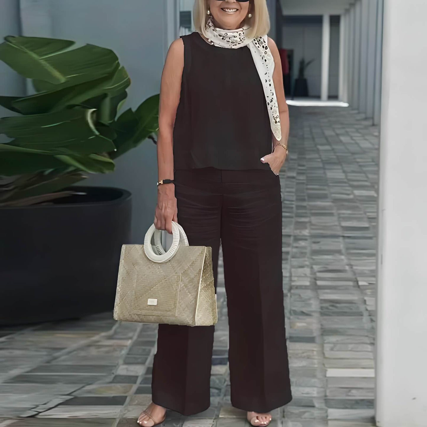 Ensemble Solène Élégance Décontractée et Confort Absolu